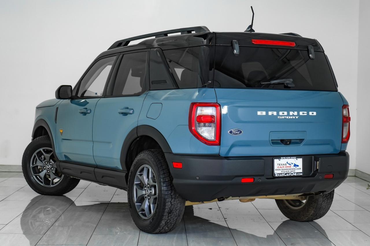 2021 Ford Bronco Sport BADLANDS 4WD BLIND SPOT SUNROOF LEATHER HEATED SEATS REAR CAMERA Carrollton TX