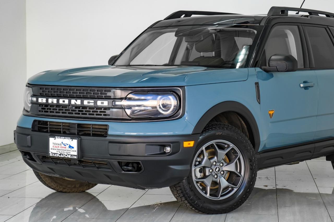 2021 Ford Bronco Sport BADLANDS 4WD BLIND SPOT SUNROOF LEATHER HEATED SEATS REAR CAMERA Carrollton TX