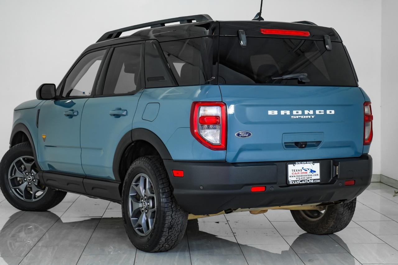 2021 Ford Bronco Sport BADLANDS 4WD BLIND SPOT SUNROOF LEATHER HEATED SEATS REAR CAMERA KEYLESS START Carrollton TX