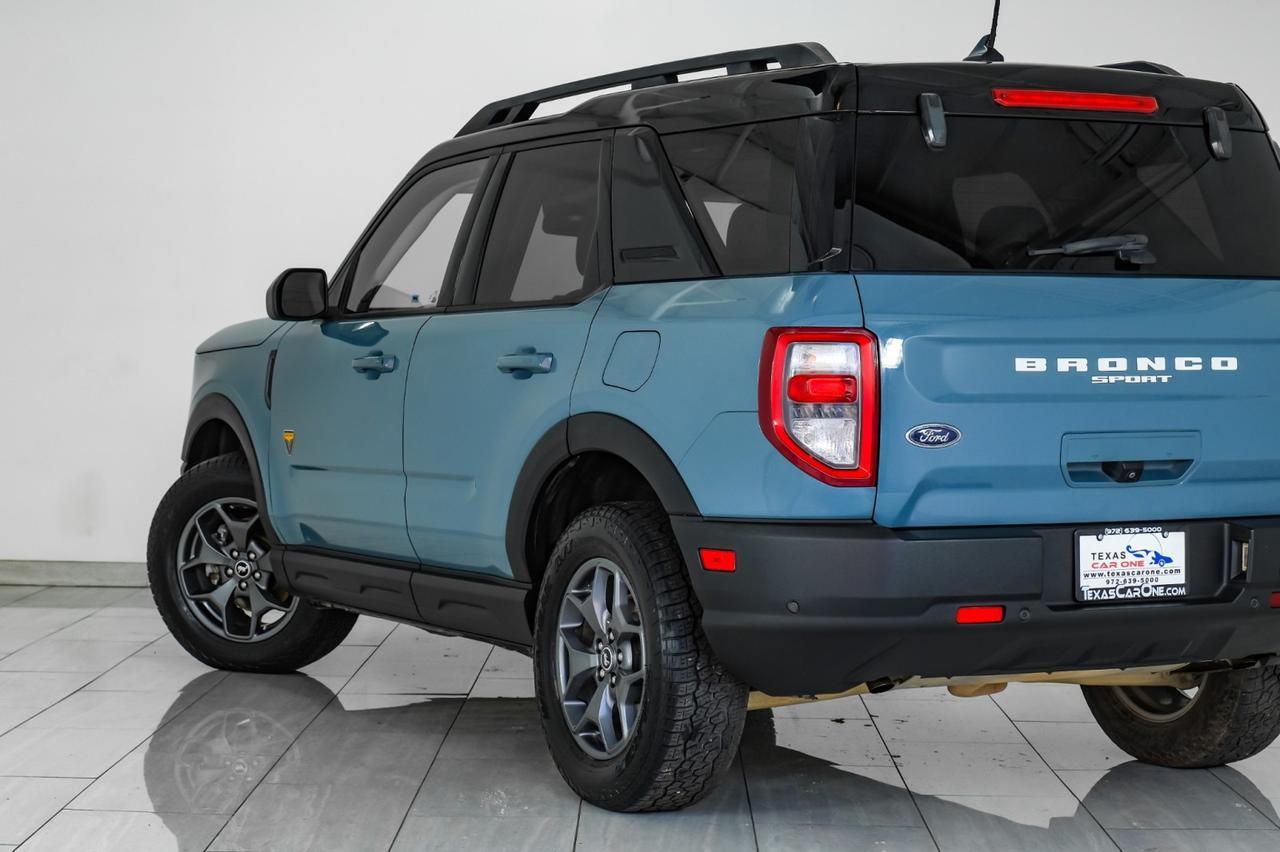 2021 Ford Bronco Sport BADLANDS 4WD BLIND SPOT SUNROOF LEATHER HEATED SEATS REAR CAMERA KEYLESS START Carrollton TX