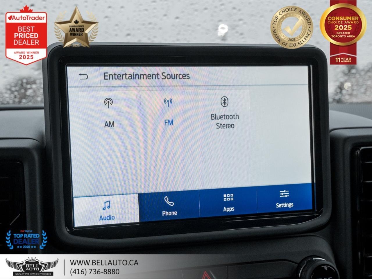 2021 Ford Bronco Sport Base AWD BACKUPCAM ONSTAR ROOFRAILS NOACCIDENT Toronto ON