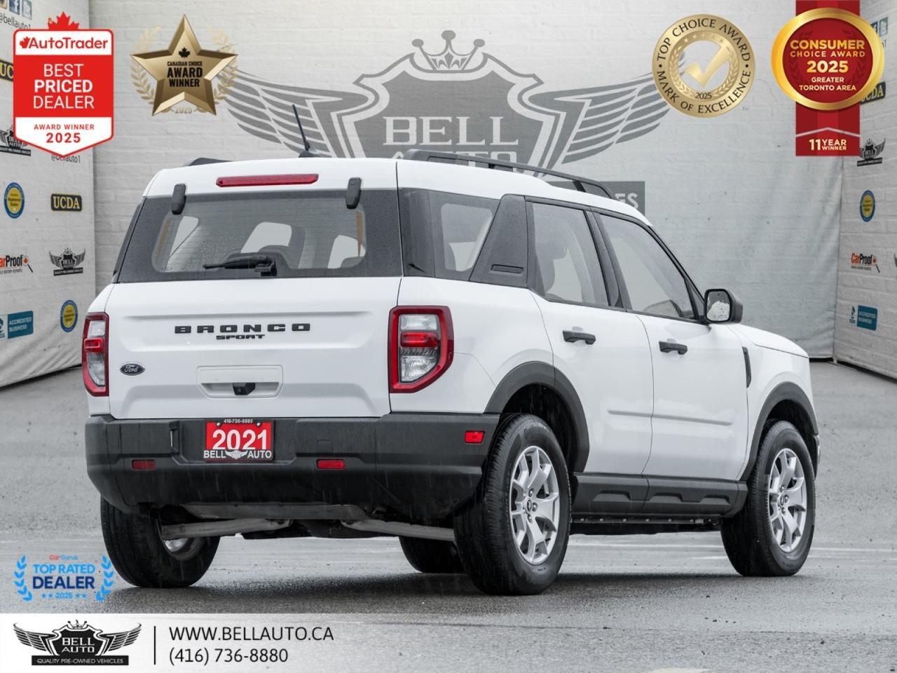 2021 Ford Bronco Sport Base AWD BACKUPCAM ONSTAR ROOFRAILS NOACCIDENT Toronto ON