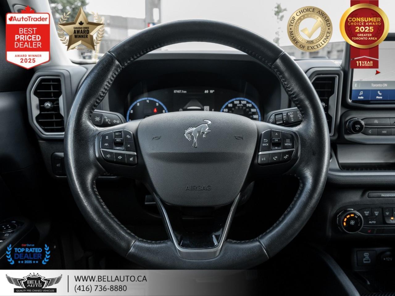 2021 Ford Bronco Sport Big Bend | 4WD | NAVI | B.CAM | WRLSCHRGR | CARPLAY | NOACCIDENT Toronto ON
