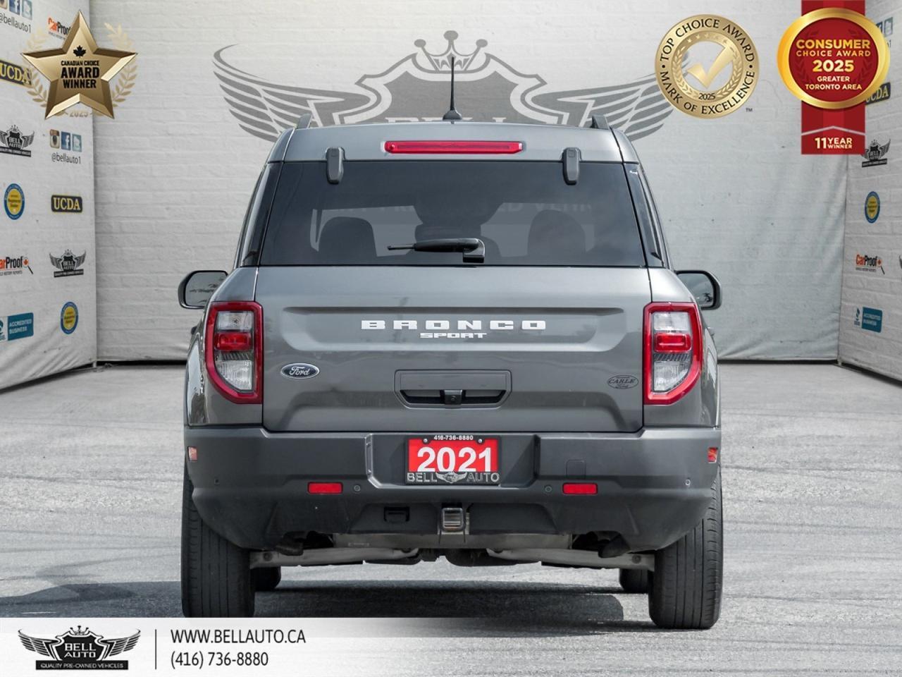2021 Ford Bronco Sport Big Bend | POWER&HEATEDSEATS | SUNROOF | BACKUPCAM | ROOFRAILS | PARKASSIST | ONEOWNER | NOACCIDENT Toronto ON