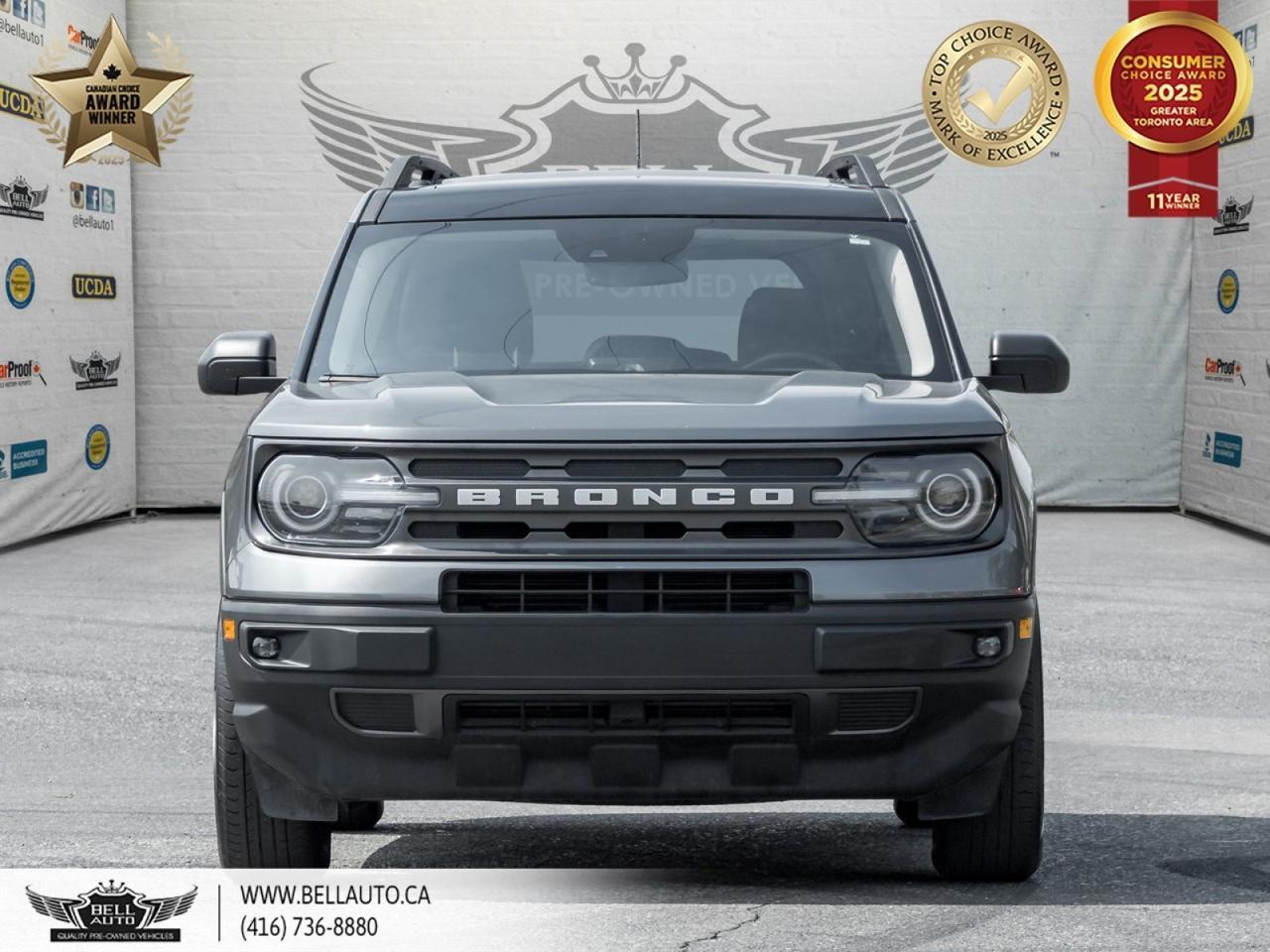 2021 Ford Bronco Sport Big Bend | POWER&HEATEDSEATS | SUNROOF | BACKUPCAM | ROOFRAILS | PARKASSIST | ONEOWNER | NOACCIDENT Toronto ON