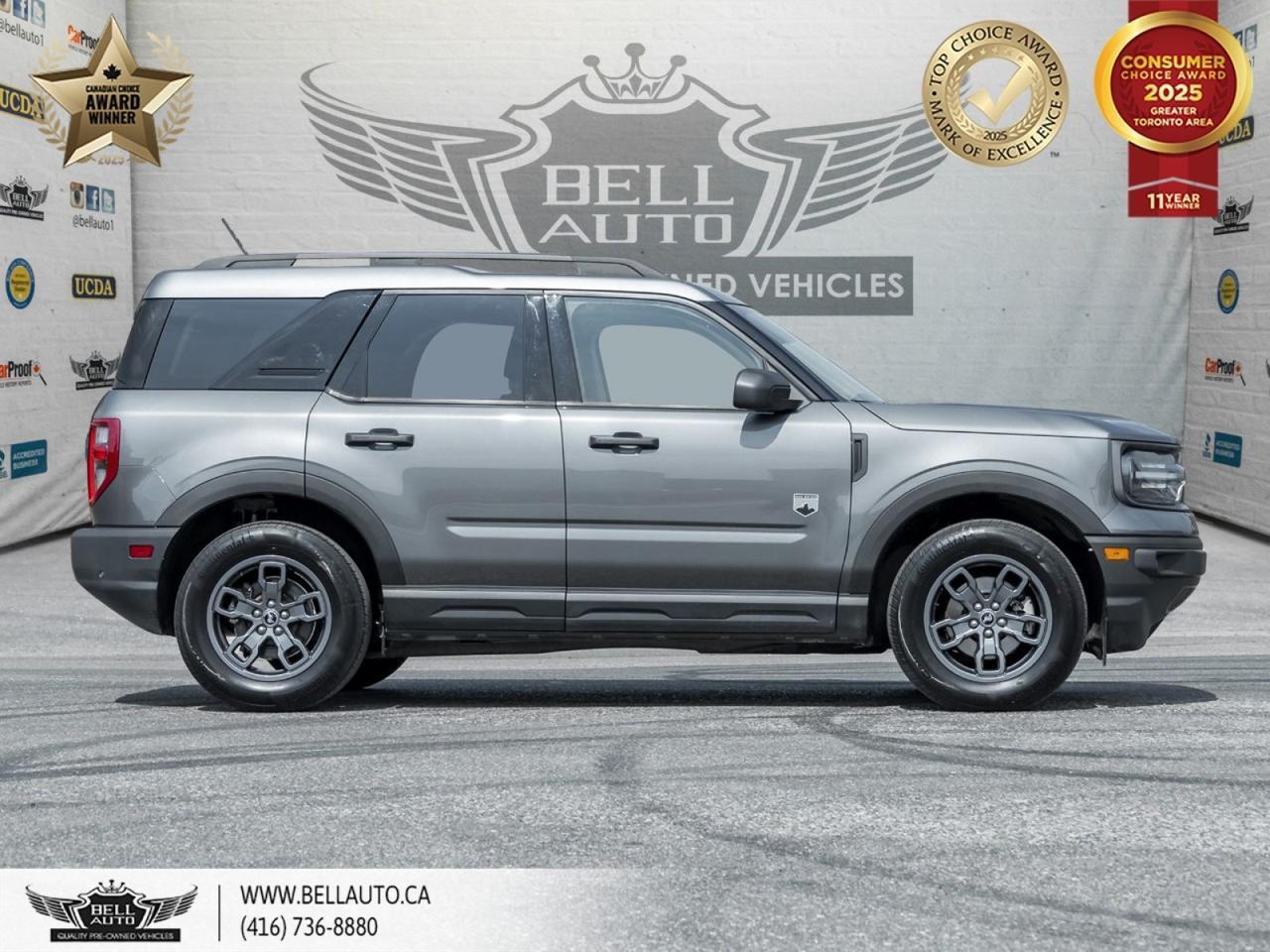 2021 Ford Bronco Sport Big Bend | POWER&HEATEDSEATS | SUNROOF | BACKUPCAM | ROOFRAILS | PARKASSIST | ONEOWNER | NOACCIDENT Toronto ON
