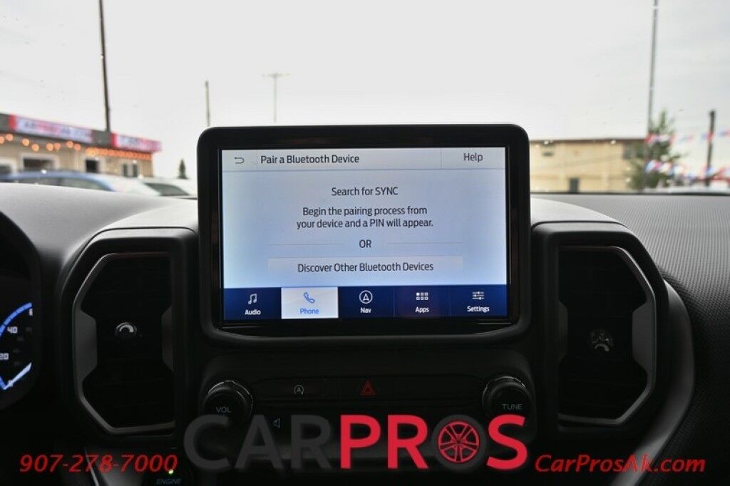 2021 Ford Bronco Sport Bronco Sport - 4X4 - Ford Co-Pilot360 Assist + - Premium Cloth Seats - Navigation -Apple Carplay & Android Auto - Keyless Entry & Start - Blind Spot Alert - Lane Assist & Adaptive Cruise - Back Up Camera - Power Liftgate - Tow Pkg - New Tires Anchorage AK