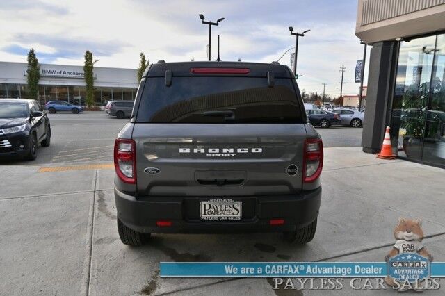 2021 Ford Bronco Sport Outer Banks / 4X4 / Auto Start / Power & Heated Leather Seats / Heated Steering Wheel / Lane Departure & Blind Spot Alert / Appl CarPlay & Android Auto / Back Up Camera / Keyless Entry & Start / 1-Owner Anchorage AK