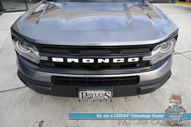 2021 Ford Bronco Sport Outer Banks / 4X4 / Auto Start / Power & Heated Leather Seats / Heated Steering Wheel / Lane Departure & Blind Spot Alert / Appl CarPlay & Android Auto / Back Up Camera / Keyless Entry & Start / 1-Owner Anchorage AK