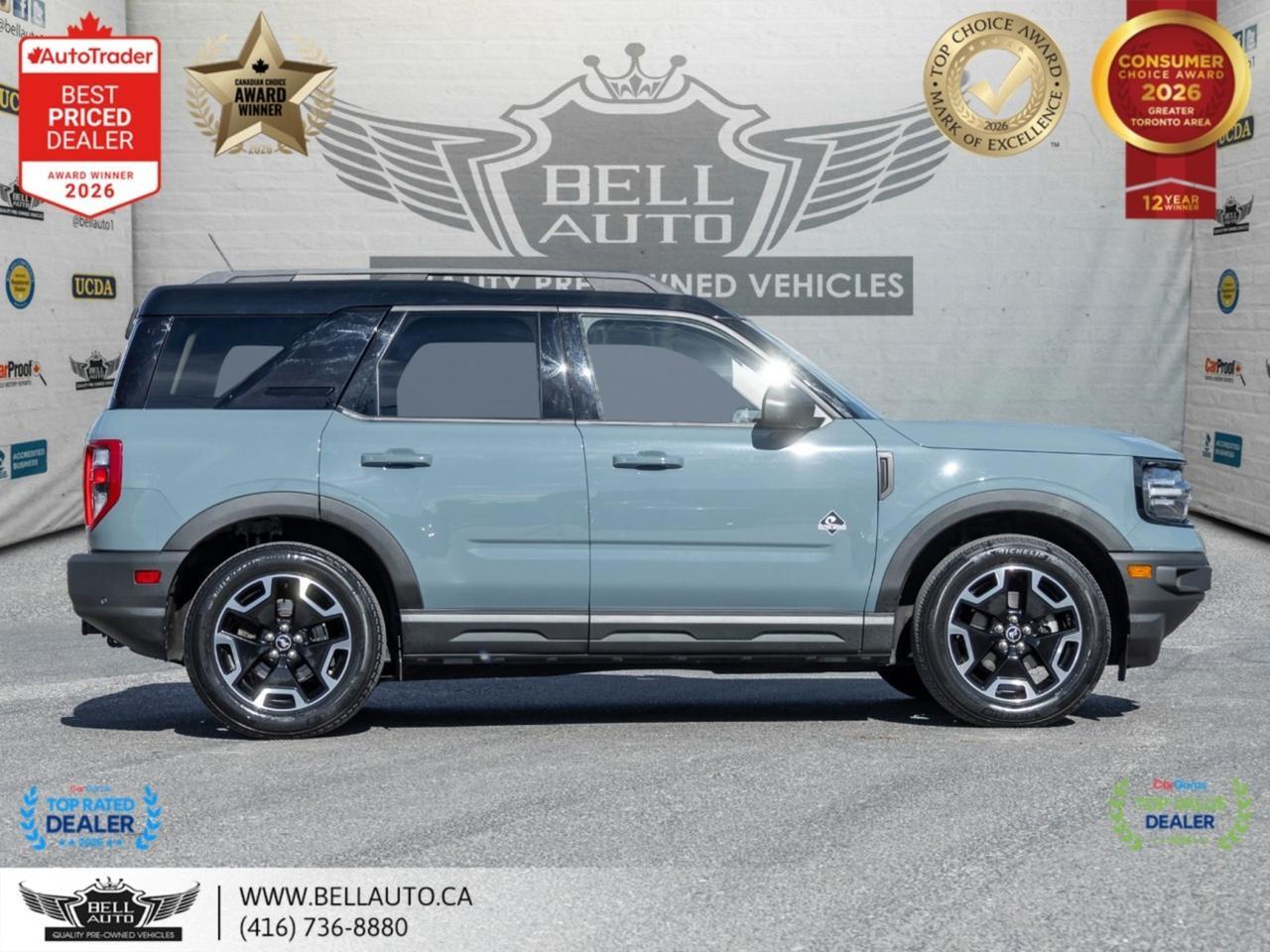 2021 Ford Bronco Sport Outer Banks | NAVI | B.CAM | SUNROOF | B&O | WRLSCHRGR | ONEOWNER | NOACCIDENT Toronto ON