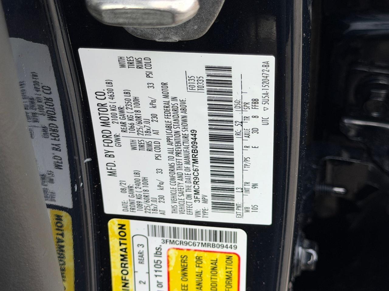 2021 Ford Bronco Sport Outer Banks Springfield VA
