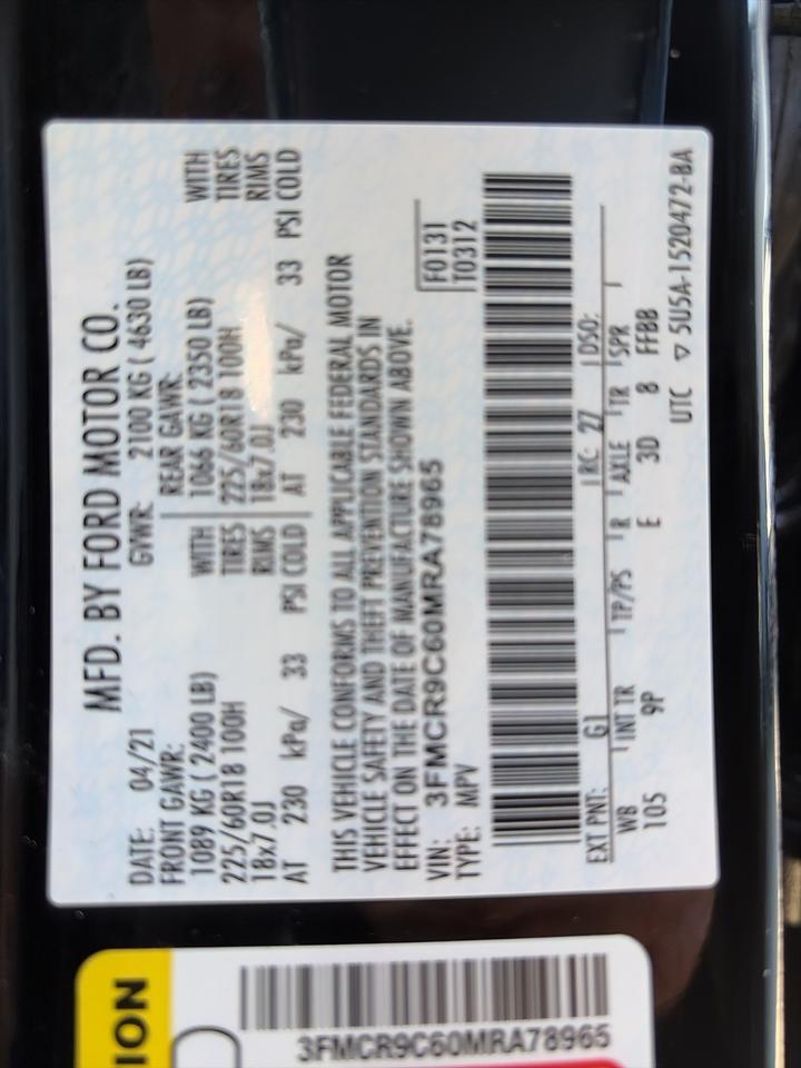 2021 Ford Bronco Sport Outer Banks Springfield VA