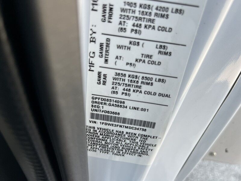 2021 Ford E-350 Box Van w/ Side Door 7.3L V8 Gas Collinsville OK