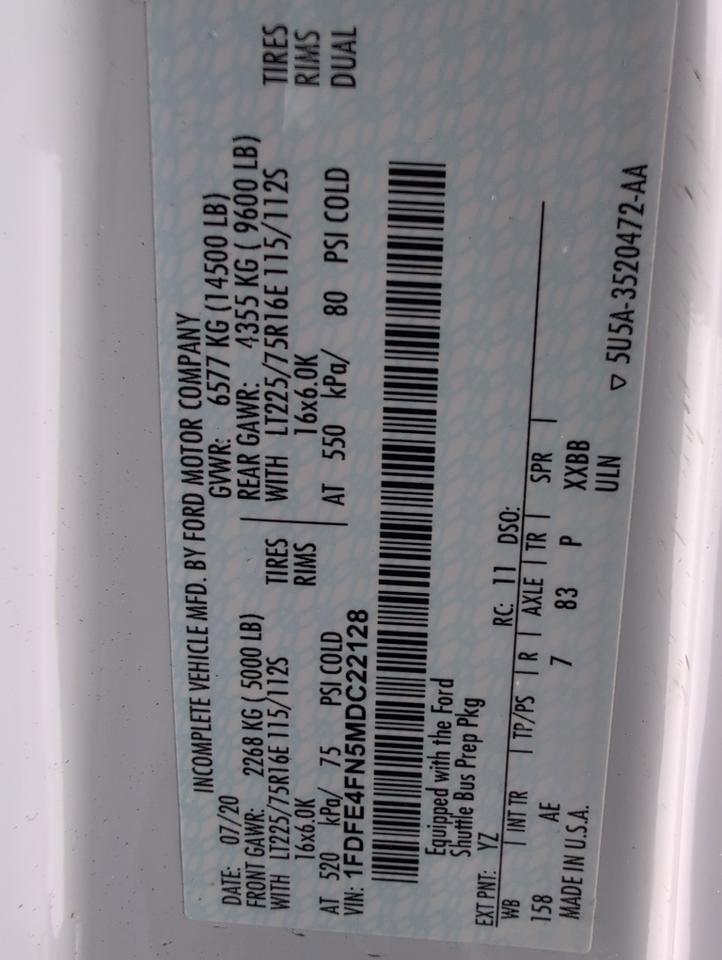 2021 Ford E-Series Cutaway Johnstown NY