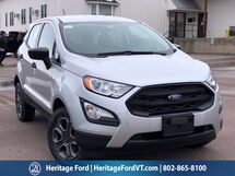 2021 Ford EcoSport S South Burlington VT 2021 Ford EcoSport S South Burlington VT
