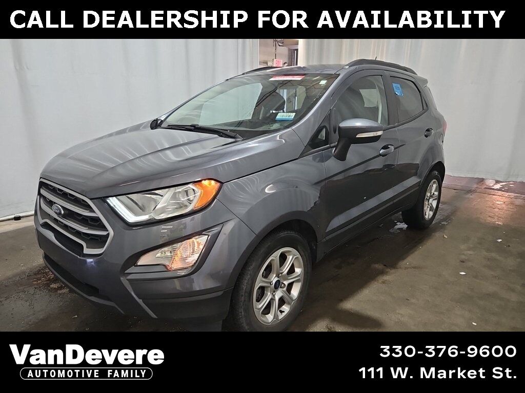 Used 2021 Ford EcoSport SE FWD