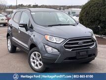 2021 Ford EcoSport SE South Burlington VT 2021 Ford EcoSport SE South Burlington VT