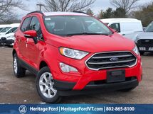 2021 Ford EcoSport SE South Burlington VT 2021 Ford EcoSport SE South Burlington VT