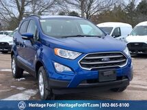 2021 Ford EcoSport SE South Burlington VT 2021 Ford EcoSport SE South Burlington VT