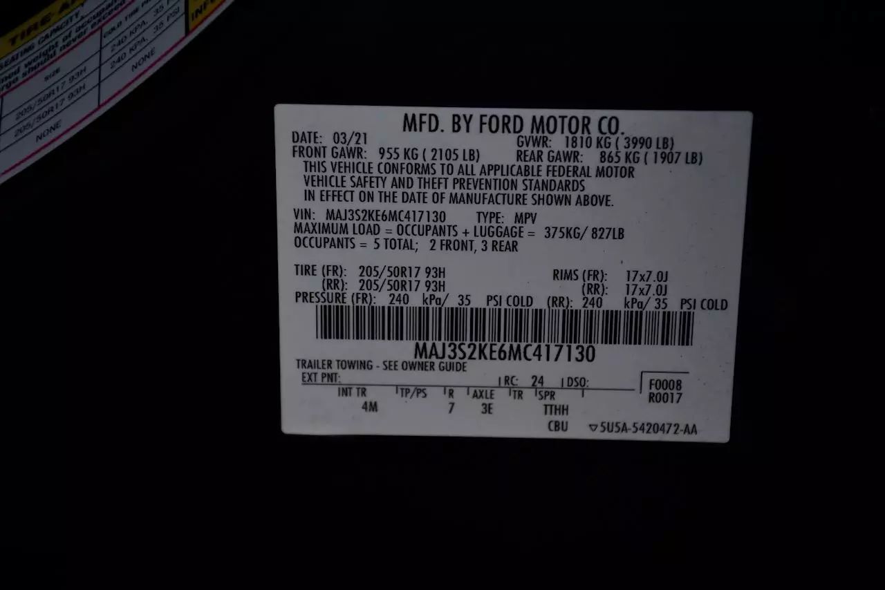 2021 Ford EcoSport Titanium Sport Utility 4D Doral FL