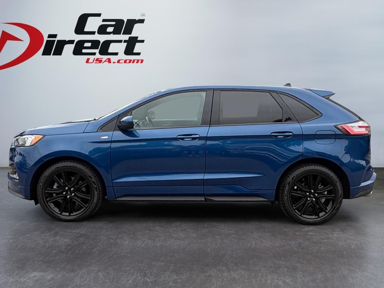 2021 Ford Edge ST-Line, POWER LIFTGATE, AUTO START/STOP, PUSH BUTTON START, WIRELESS CHARGING PAD, BACKUP CAMERA WITH PARKING SENSORS, HEATED SEATS, SYNC BLUETOOTH, LOW MILES, ONLY 1 OWNER, TAKE A RIDE ON THE EDGE!