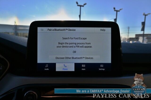 2021 Ford Escape SE / AWD / Power Mirrors, Windows & Locks / Co-Pilot 360 Assist / Lane Departure & Blind Spot Alert / Bluetooth / Back Up Camera / Keyless Entry & Start / Block Heater / 31 MPG / 1-Owner Anchorage AK 2021 Ford Escape SE / AWD / Power Mirrors, Windows & Locks / Co-Pilot 360 Assist / Lane Departure & Blind Spot Alert / Bluetooth / Back Up Camera / Keyless Entry & Start / Block Heater / 31 MPG / 1-Owner Anchorage AK