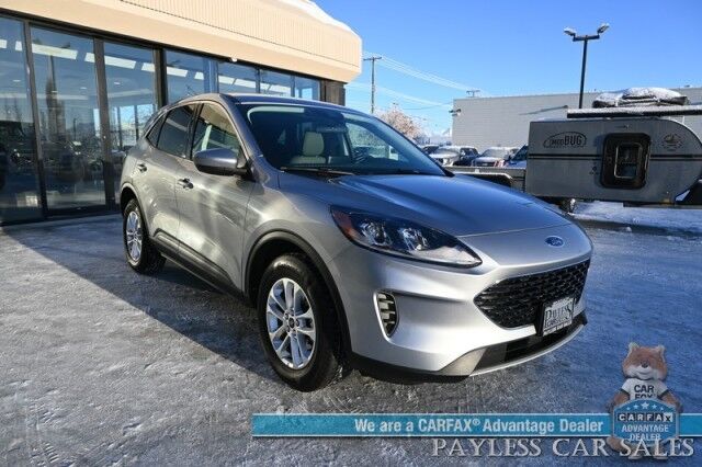 2021 Ford Escape SE / AWD / Power Mirrors, Windows & Locks / Co-Pilot 360 Assist / Lane Departure & Blind Spot Alert / Bluetooth / Back Up Camera / Keyless Entry & Start / Block Heater / 31 MPG / 1-Owner Anchorage AK 2021 Ford Escape SE / AWD / Power Mirrors, Windows & Locks / Co-Pilot 360 Assist / Lane Departure & Blind Spot Alert / Bluetooth / Back Up Camera / Keyless Entry & Start / Block Heater / 31 MPG / 1-Owner Anchorage AK