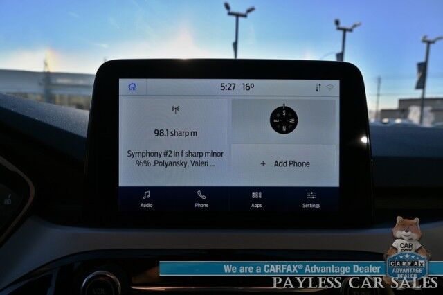 2021 Ford Escape SE / AWD / Power Mirrors, Windows & Locks / Co-Pilot 360 / Lane Departure & Blind Spot Alert / Bluetooth / Back Up Camera / Keyless Entry & Start / Block Heater / Aluminum Wheels / 31 MPG / 1-Owner Anchorage AK 2021 Ford Escape SE / AWD / Power Mirrors, Windows & Locks / Co-Pilot 360 / Lane Departure & Blind Spot Alert / Bluetooth / Back Up Camera / Keyless Entry & Start / Block Heater / Aluminum Wheels / 31 MPG / 1-Owner Anchorage AK