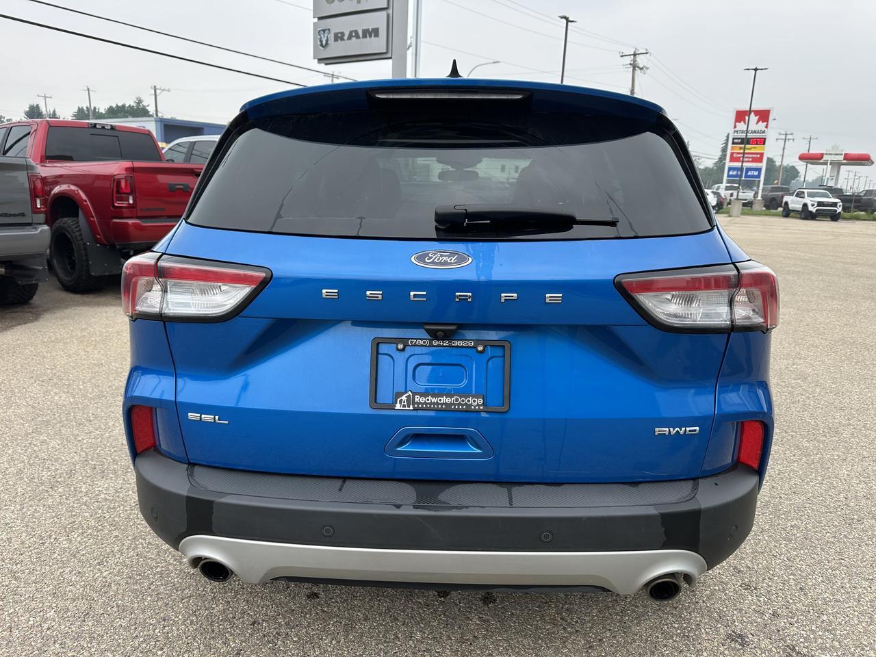 2021 Ford Escape SEL | AWD | Leather | Pano Sun Roof | Power Lift Gate | Heated Seats & Wheel | Adaptive Cruise Redwater AB