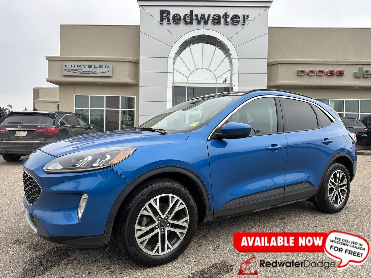2021 Ford Escape SEL | AWD | Leather | Pano Sun Roof | Power Lift Gate | Heated Seats & Wheel | Adaptive Cruise