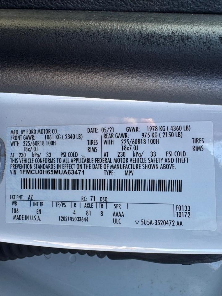 2021 Ford Escape SEL Austin TX