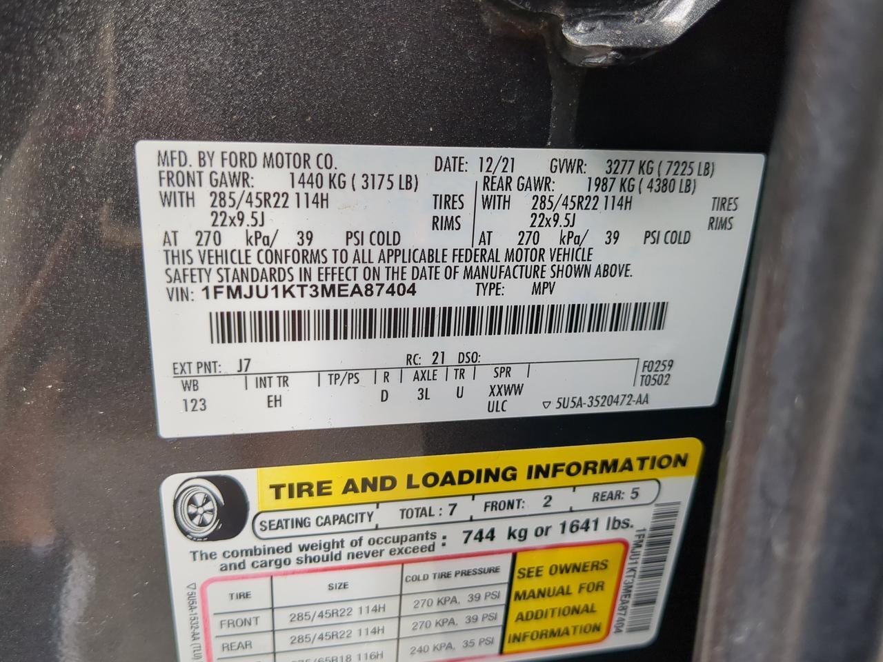 2021 Ford Expedition Limited Winder GA