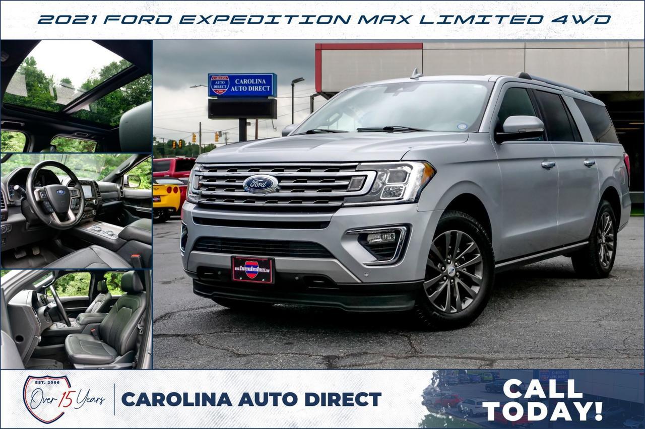 2021 Ford Expedition Max Limited 4WD / B&O Sound System / Third Row! Lincolnton NC