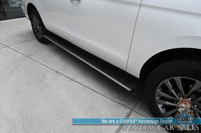 2021 Ford Expedition Max Limited / 4X4 / Auto Start / Heated & Cooled Seats / Heated Steering / Navigation / Panoramic Sunroof / B&O Speakers / Adaptive Cruise / Lane Depart & Blind Spot / Rear Captain Chairs / 3rd Row / Tow Pkg / 1-Owner Anchorage AK