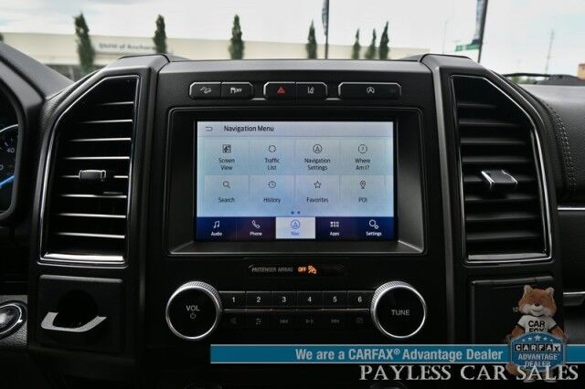 2021 Ford Expedition Max Limited / 4X4 / Auto Start / Heated & Cooled Seats / Heated Steering / Navigation / Panoramic Sunroof / B&O Speakers / Adaptive Cruise / Lane Depart & Blind Spot / Rear Captain Chairs / 3rd Row / Tow Pkg / 1-Owner Anchorage AK
