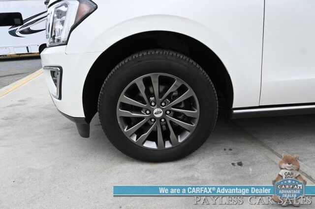 2021 Ford Expedition Max Limited / 4X4 / Auto Start / Heated & Cooled Seats / Heated Steering / Navigation / Panoramic Sunroof / B&O Speakers / Adaptive Cruise / Lane Depart & Blind Spot / Rear Captain Chairs / 3rd Row / Tow Pkg / 1-Owner Anchorage AK