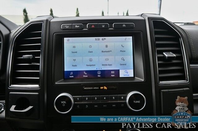 2021 Ford Expedition Max Limited / 4X4 / Auto Start / Heated & Cooled Seats / Heated Steering / Navigation / Panoramic Sunroof / B&O Speakers / Adaptive Cruise / Lane Depart & Blind Spot / Rear Captain Chairs / 3rd Row / Tow Pkg / 1-Owner Anchorage AK