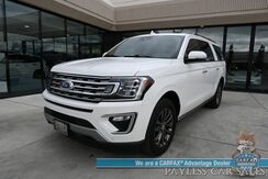 2021_Ford_Expedition Max_Limited / 4X4 / Auto Start / Heated & Cooled Seats / Heated Steering / Navigation / Panoramic Sunroof / B&O Speakers / Adaptive Cruise / Lane Depart & Blind Spot / Rear Captain Chairs / 3rd Row / Tow Pkg / 1-Owner_ Anchorage AK