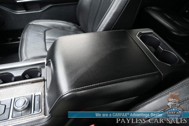 2021 Ford Expedition Max Limited / 4X4 / Auto Start / Heated & Cooled Seats / Heated Steering / Navigation / Panoramic Sunroof / B&O Speakers / Adaptive Cruise / Lane Depart & Blind Spot / Rear Captain Chairs / 3rd Row / Tow Pkg / 1-Owner Anchorage AK