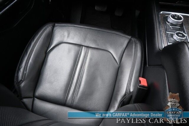 2021 Ford Expedition Max Limited / 4X4 / Auto Start / Heated & Cooled Seats / Heated Steering / Navigation / Panoramic Sunroof / B&O Speakers / Adaptive Cruise / Lane Depart & Blind Spot / Rear Captain Chairs / 3rd Row / Tow Pkg / 1-Owner Anchorage AK