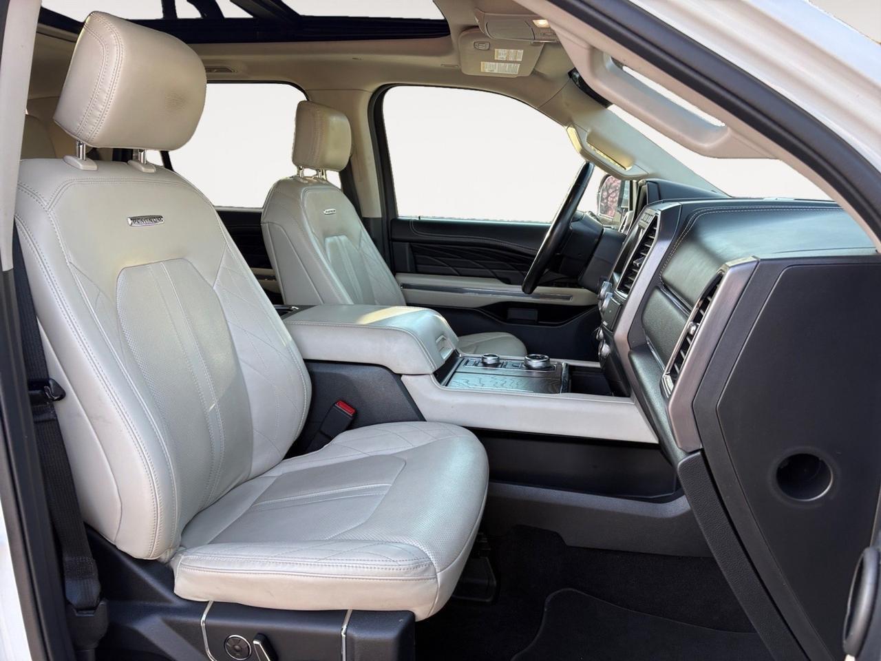 2021 Ford Expedition Max Platinum, POWER RUNNING BOARDS, TOW PACKAGE, AUTO START/STOP, PANORAMIC TINTED MOONROOF, BLIND SPOT ALERT, POWER 3RD ROW SEATING, POWER LIFTGATE, 360 BACKUP CAMERA, HEATED FRONT & REAR SEATS, APPLE CARPLAY/ANDROID AUTO, EXPLORE THE ROAD! Virginia Beach VA