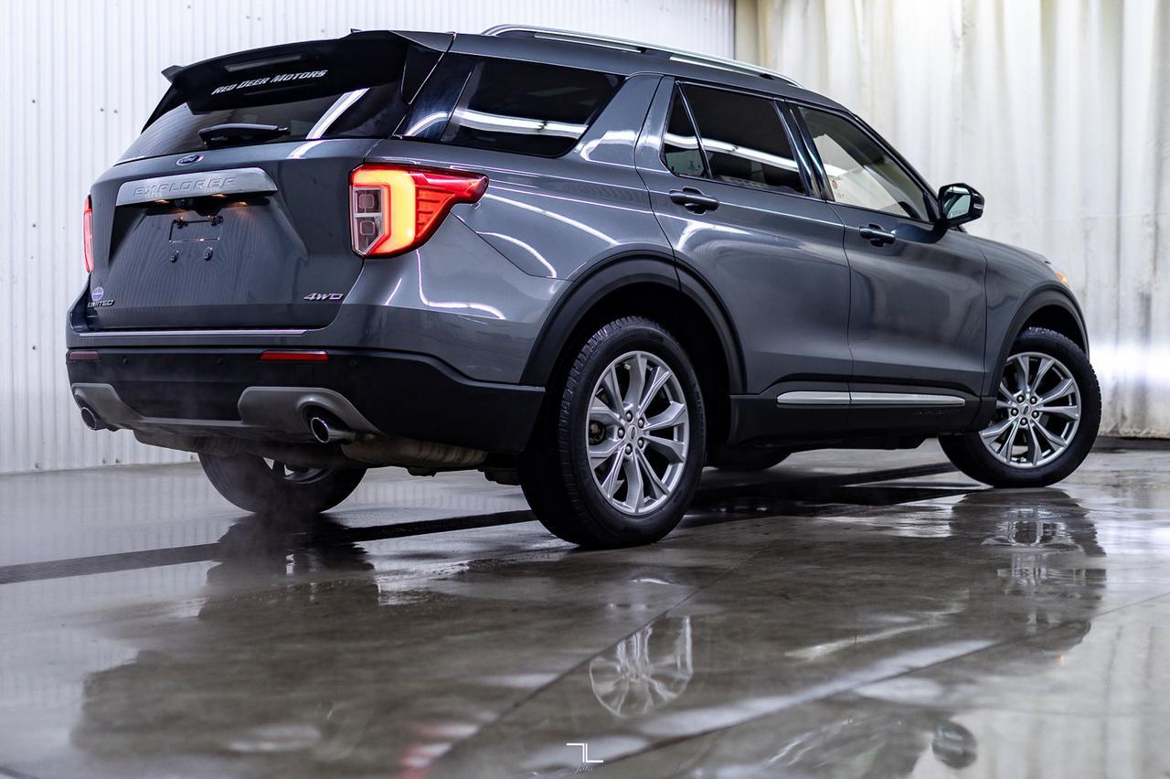 2021 Ford Explorer AWD Limited Leather Roof Nav BCam Red Deer AB
