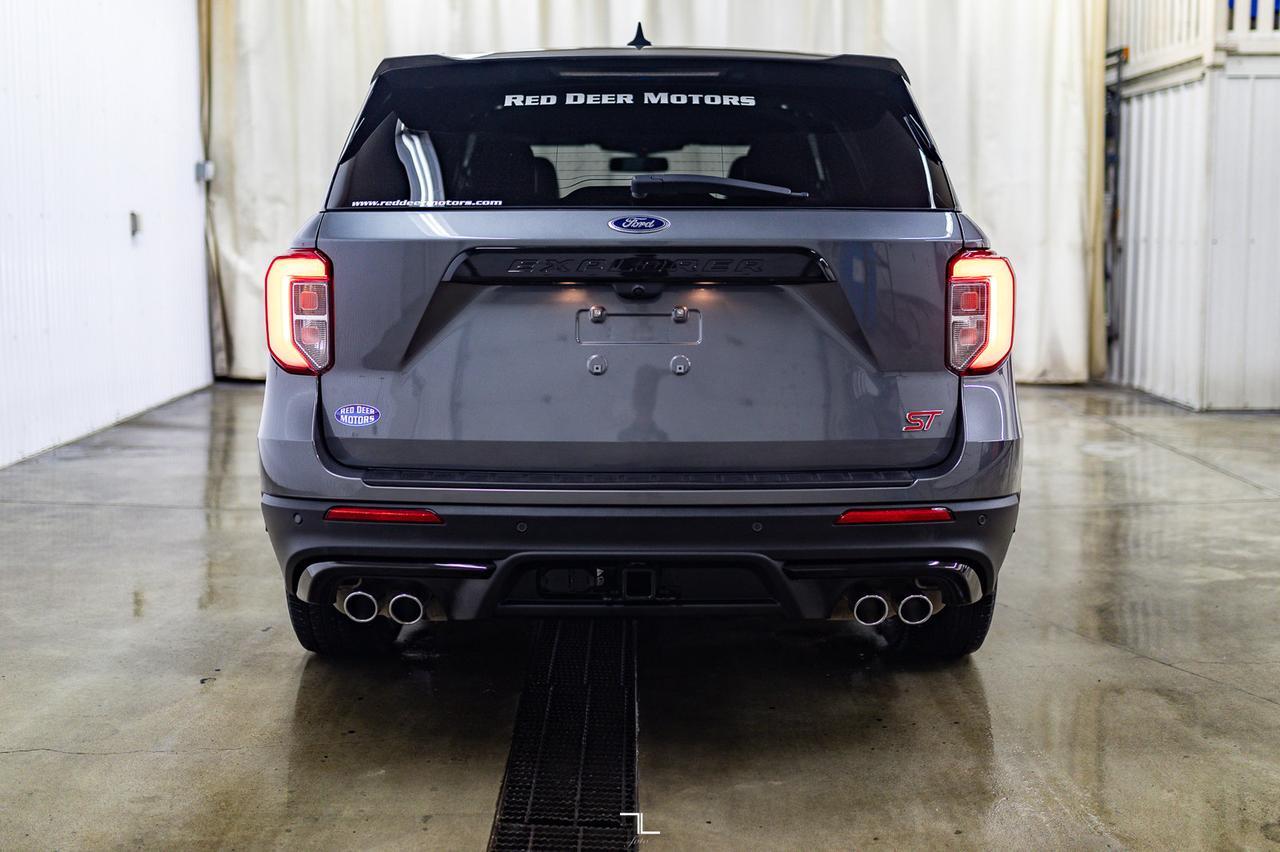2021 Ford Explorer AWD ST Leather Roof Nav Red Deer AB