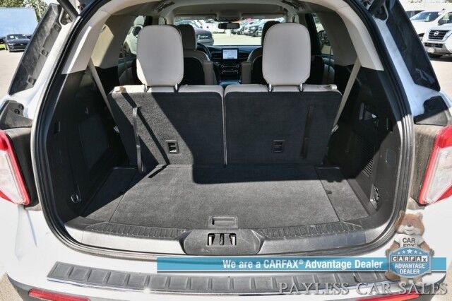 2021 Ford Explorer Limited / 4X4 / Auto Start / Heated & Cooled Leather Seats / Heated Steering Wheel / B&O Speakers / 360 Camera / Navigation / Adaptive Cruise / Lane Departure & Blind Spot / Rear Captain Chairs / Seats 6 / 1-Owner Anchorage AK