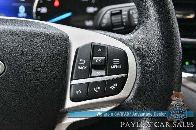 2021 Ford Explorer Limited / 4X4 / Auto Start / Heated & Cooled Leather Seats / Heated Steering Wheel / B&O Speakers / 360 Camera / Navigation / Adaptive Cruise / Lane Departure & Blind Spot / Rear Captain Chairs / Seats 6 / 1-Owner Anchorage AK