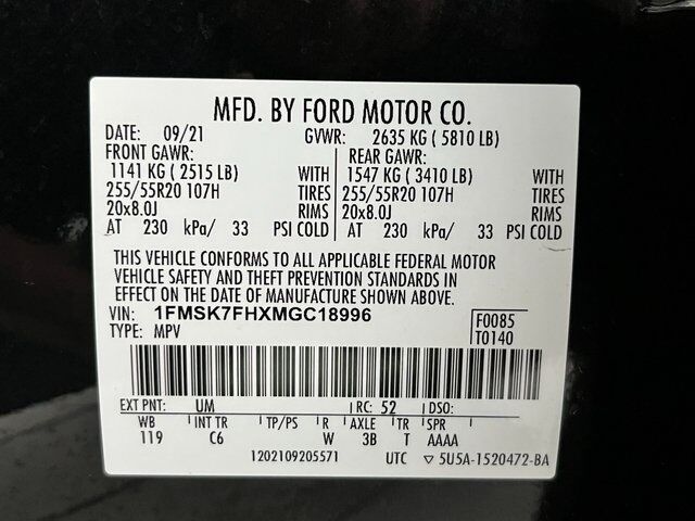 2021 Ford Explorer Limited Carrollton TX