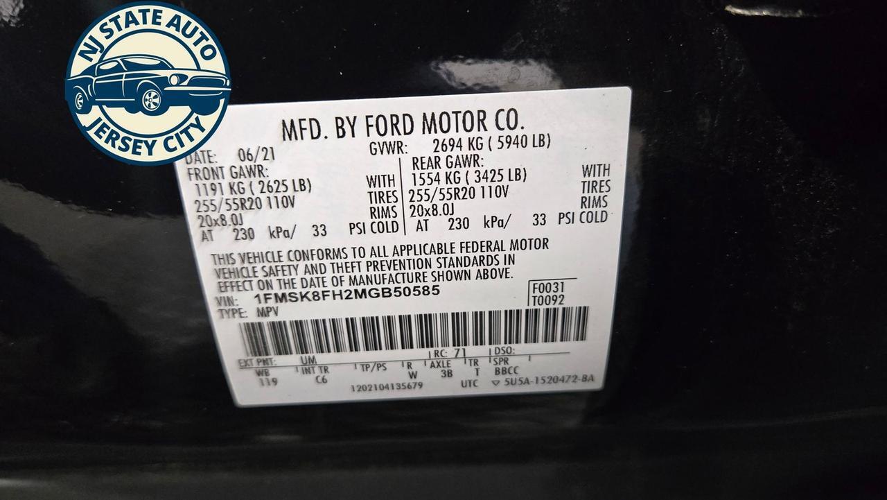 2021 Ford Explorer Limited Jersey City NJ