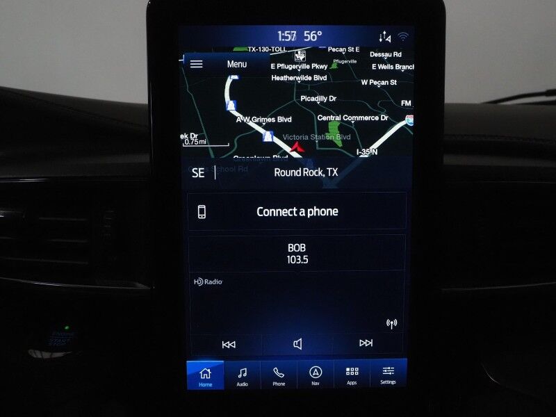 2021 Ford Explorer Platinum 4WD *NAVIGATION, ADAPTIVE CRUISE, SAFETY ALERTS, 360 CAMERAS, TWIN-PANEL MOONROOF, LEATHER, CLIMATE/MASSAGE SEATS, HEATED STEERING, 2ND ROW CAPTIAN'S, BANG & OLUFSEN, WIRELESS CHARGING, ANDROID & APPLE Round Rock TX