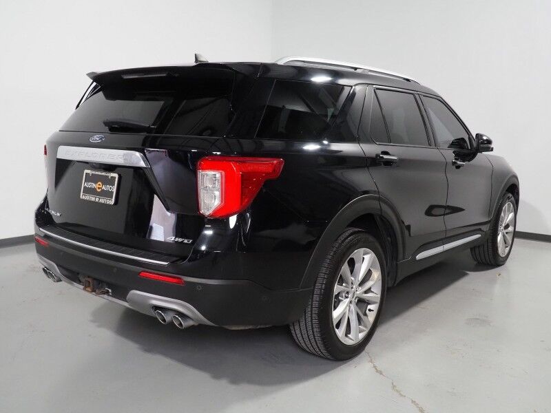 2021 Ford Explorer Platinum 4WD *NAVIGATION, ADAPTIVE CRUISE, SAFETY ALERTS, 360 CAMERAS, TWIN-PANEL MOONROOF, LEATHER, CLIMATE/MASSAGE SEATS, HEATED STEERING, 2ND ROW CAPTIAN'S, BANG & OLUFSEN, WIRELESS CHARGING, ANDROID & APPLE Round Rock TX