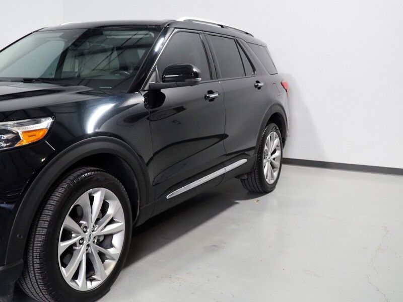 2021 Ford Explorer Platinum 4WD *NAVIGATION, ADAPTIVE CRUISE, SAFETY ALERTS, 360 CAMERAS, TWIN-PANEL MOONROOF, LEATHER, CLIMATE/MASSAGE SEATS, HEATED STEERING, 2ND ROW CAPTIAN'S, BANG & OLUFSEN, WIRELESS CHARGING, ANDROID & APPLE Round Rock TX